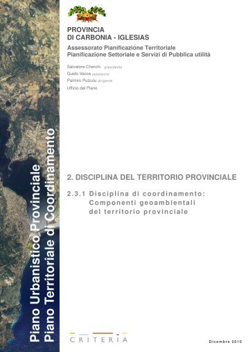 2_3_1_Componenti geoambientali.pdf - Provincia di Carbonia Iglesias