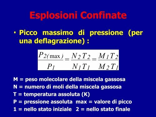 Esplosioni Confinate