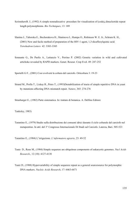 universita' degli studi della tuscia facolta' di agraria ... - Unitus DSpace