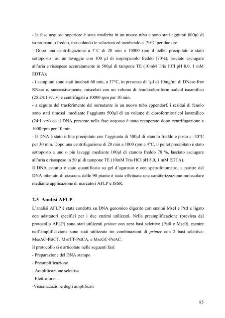 universita' degli studi della tuscia facolta' di agraria ... - Unitus DSpace