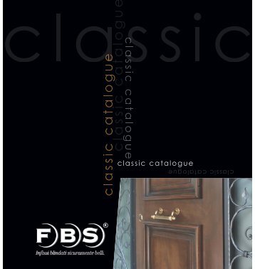 Classic catalogue - FBS