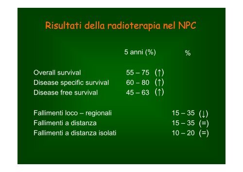 Tumori maligni della sfera ORL - Facoltà di Medicina e Chirurgia