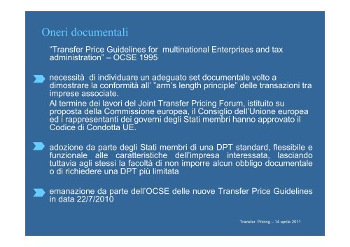 Silvana Trematerra - transfer pricing verifiche - Confindustria Genova