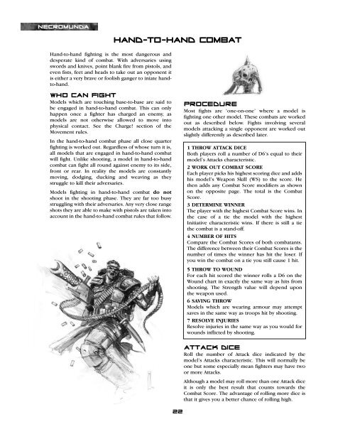 Necromunda rulebook - Games Workshop