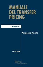 Manuale del transfer pricing - Postilla