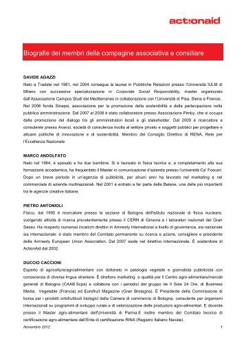 ACTIONAID INTERNATIONAL ITALIA ONLUS