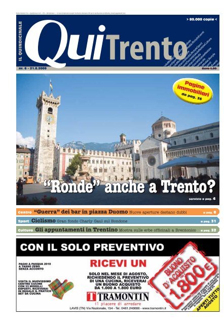 Qui Trento - MEDIASTUDIO Giornalismo &amp; Comunicazione