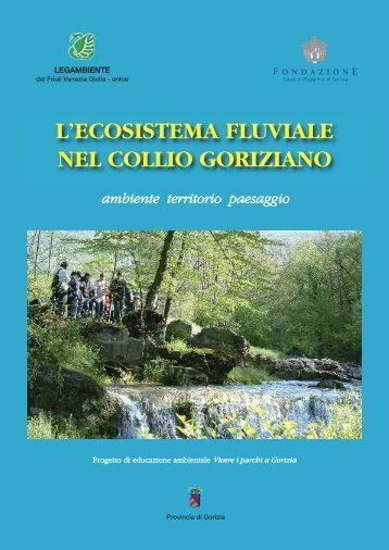 l'ecosistema fluviale nel collio goriziano - Laboratorio di urbanistica 2