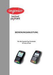 BEDIENUNGSANLEITUNG - Easycash GmbH