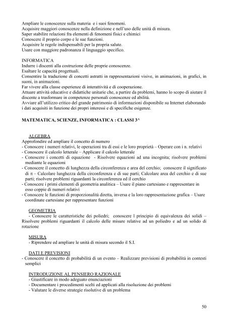 P O F 2008 - 2009 - Istituto Comprensivo "Scotellaro" - Tricarico