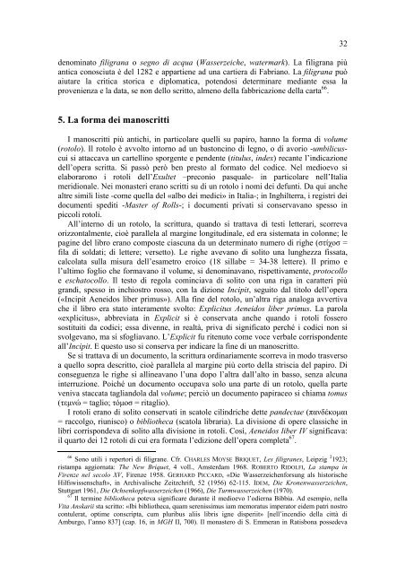 Compendio di storia della scrittura latina. Paleografia ... - Gregoriana