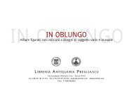 IN OBLUNGO - Libreria Antiquaria Pregliasco