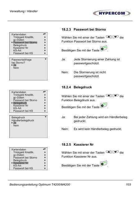 ausführliche Bedienungsanleitung - ecs electronic cash syländer ...