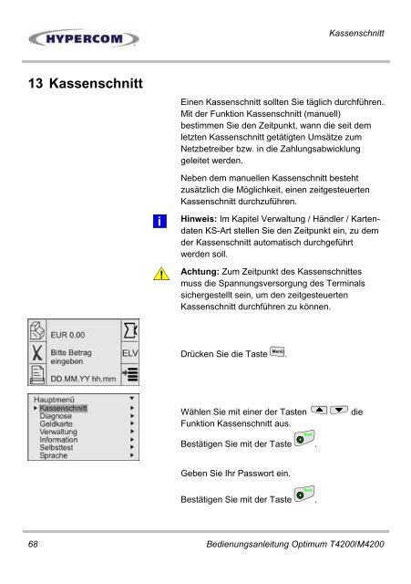 ausführliche Bedienungsanleitung - ecs electronic cash syländer ...