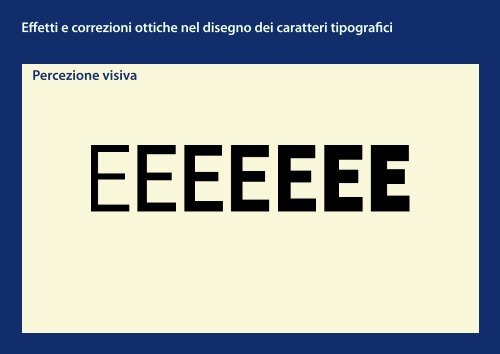 Effetti e correzioni ottiche nel disegno dei caratteri tipografici - BeeP