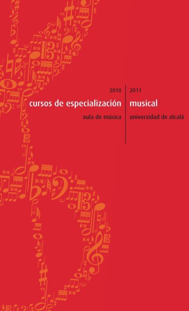 CURSOS ESPECIALIZACION MUSICAL 10-11 ... - Aula de Música