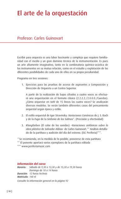 CURSOS ESPECIALIZACION MUSICAL 10-11 ... - Aula de Música