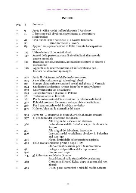 Il sionismo, lo Stato di Israele, il Medio Oriente