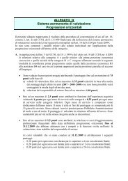 All.D: Sistema permanente di valutazione / Progressioni orizzontali