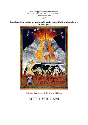 MITI e VULCANI - Liceo Scientifico "E. Fermi"