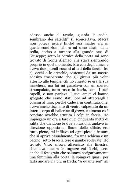 Notte senza fine, di Alessandro Giglia - Il primo amore