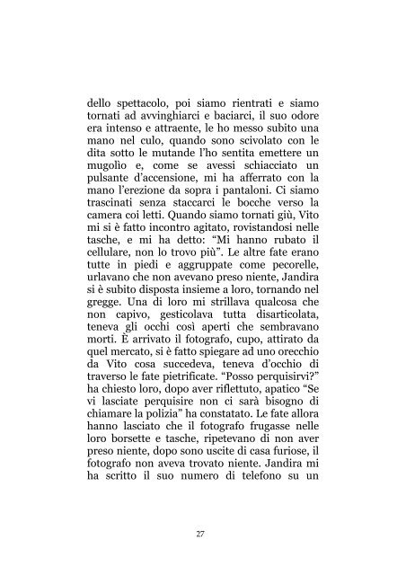 Notte senza fine, di Alessandro Giglia - Il primo amore