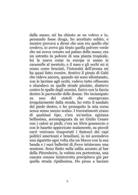 Notte senza fine, di Alessandro Giglia - Il primo amore