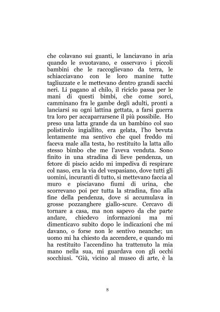 Notte senza fine, di Alessandro Giglia - Il primo amore