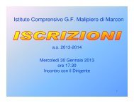 Istituto Comprensivo G.F. Malipiero di Marcon