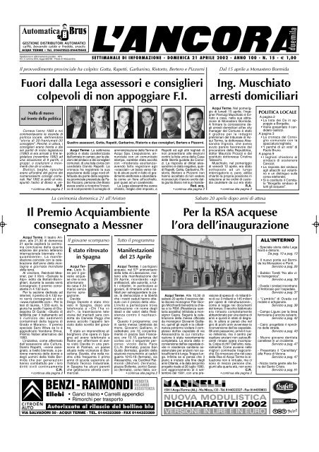 Miriana Cardinale, Autore presso L Football - Pagina 13 di 32