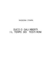 duccio galimberti il tempo dei testimoni - istituto storico della ...