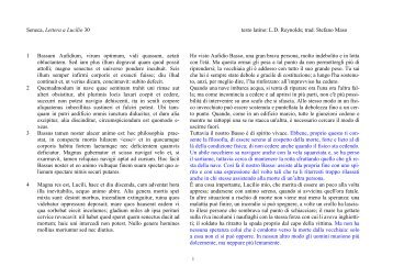 Seneca, Lettera a Lucilio 30 - Treccani