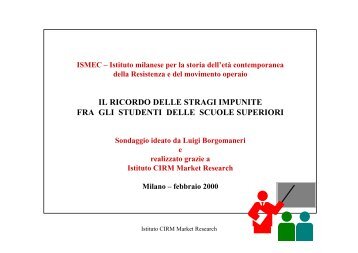 ISMEC – Istituto milanese per la storia dell'età - Dignitas