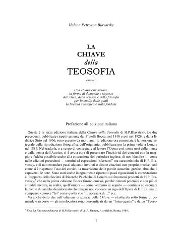 La Chiave della Teosofia.pdf - Antigua Tau