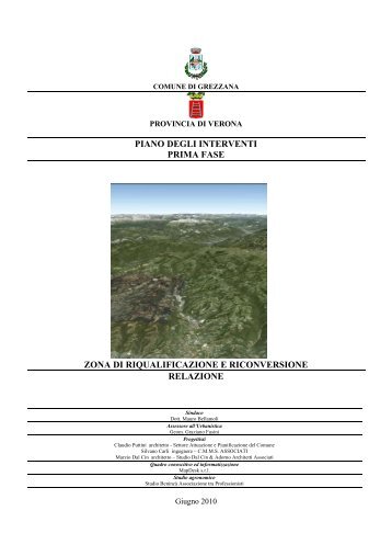 Relazione D - Comune di Grezzana