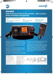 RO4800 UKW Seefunk mit DSC & AIS und ATIS - Ferropilot