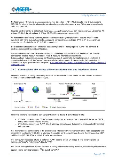 Ubiquity Manuale Utente (v1.3) - Asem