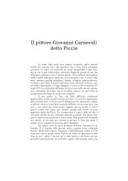 Il pittore Giovanni Carnevali detto Piccio