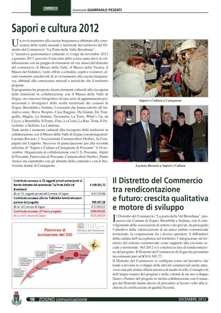 Zogno Comunicazione - Dicembre 2012 - Comune di Zogno