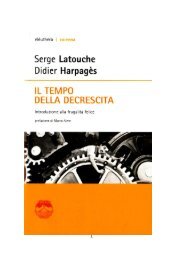 Serge Latouche e Didier Arpages – Il tempo della ... - Solideco