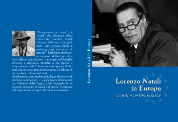 Lorenzo Natali in Europa: ricordi e testimonianze - Istituto Affari ...