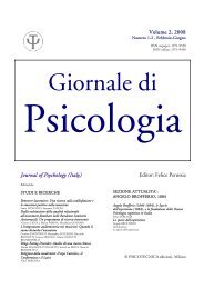 Giornale di Psicologia 2.1-2 - psicotecnica.net