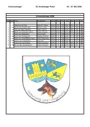 Universalsieger 30. Schleswiger Pokal 05. - 07 ... - SV OG Schleswig