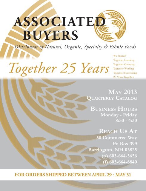 Together 25 Years - Associated Buyers