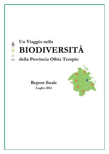 Report finale - InFEA Olbia - Tempio