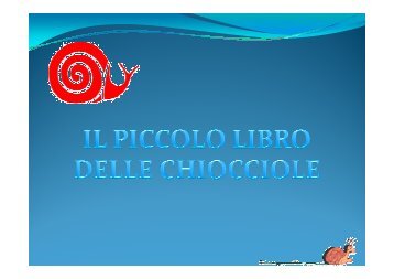 LE CHIOCCIOLE [modalità compatibilità].pdf