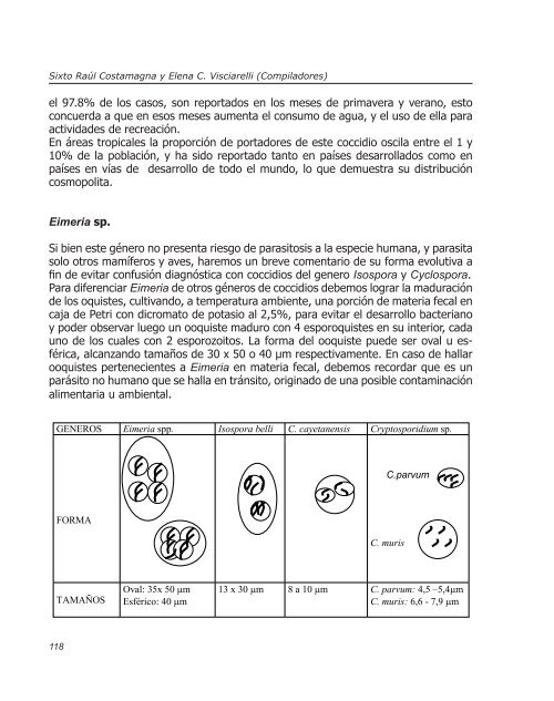 Parasitosis regionales - Biblioteca central de la Universidad ...