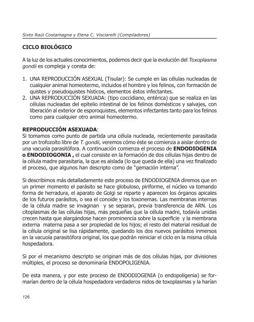 Parasitosis regionales - Biblioteca central de la Universidad ...