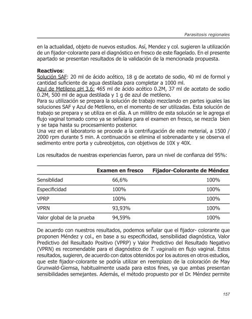 Parasitosis regionales - Biblioteca central de la Universidad ...