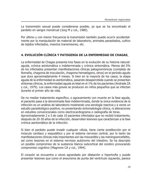 Parasitosis regionales - Biblioteca central de la Universidad ...